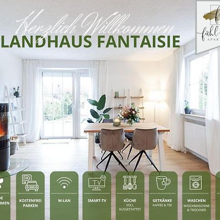 Ferienhaus Fantaisie - Wohnen Nahe Schlosspark -Stadtgrenze Bayreuth Fuer 1-5 Pers, Hunde Willkommen, Voll Eingezaeunt Eckersdorf 外观 照片