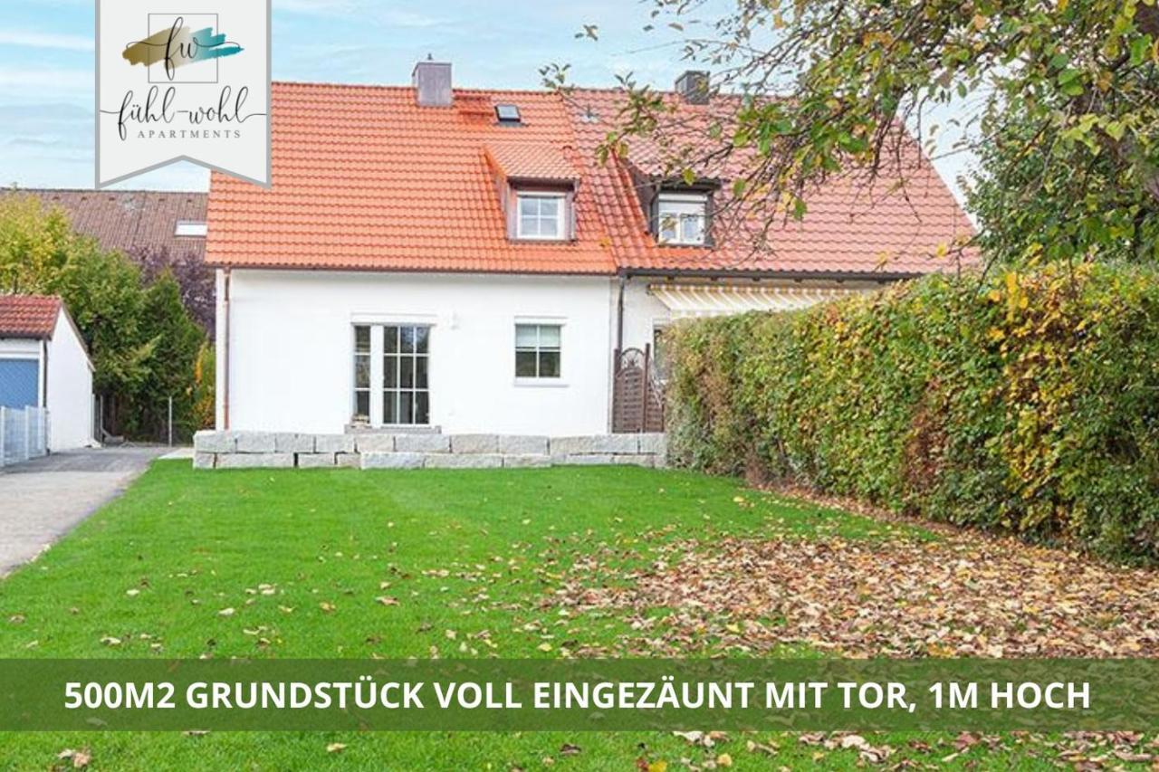 Ferienhaus Fantaisie - Wohnen Nahe Schlosspark -Stadtgrenze Bayreuth Fuer 1-5 Pers, Hunde Willkommen, Voll Eingezaeunt Eckersdorf 外观 照片